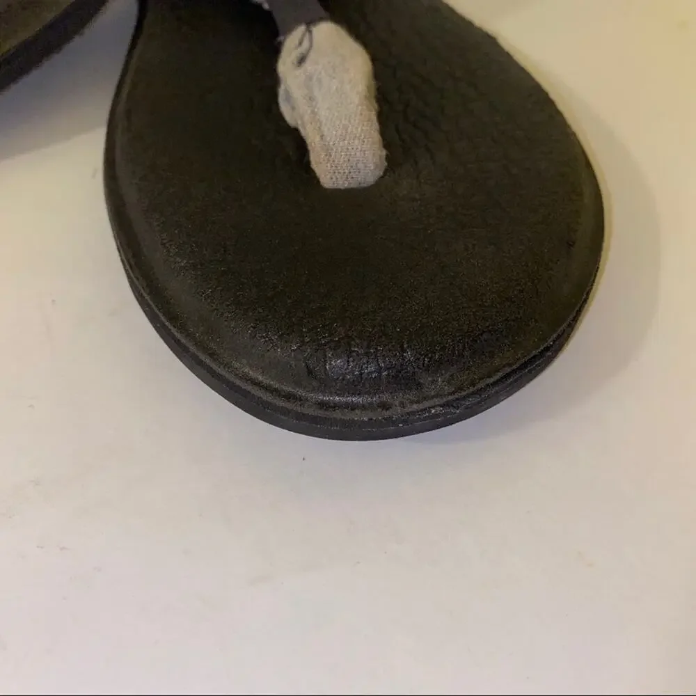 SANUK gray sling back sandals size 10 - Picture 3 of 5